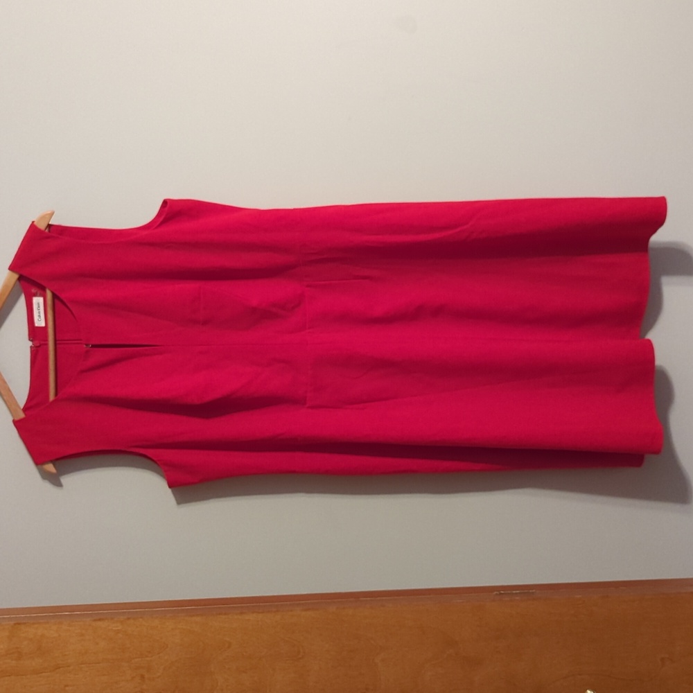 Calvin Klein sleeveless fit & flare dress | like new!